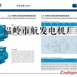 供应T2X-H系列三相交流同步船用发电机